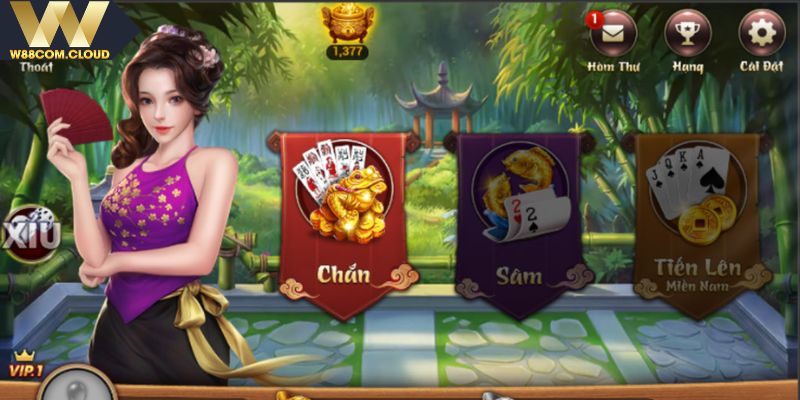 Sức hấp dẫn làm nên tên tuổi cho sảnh đánh bài W88